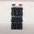 Tombol keypad karet silikon remote control khusus